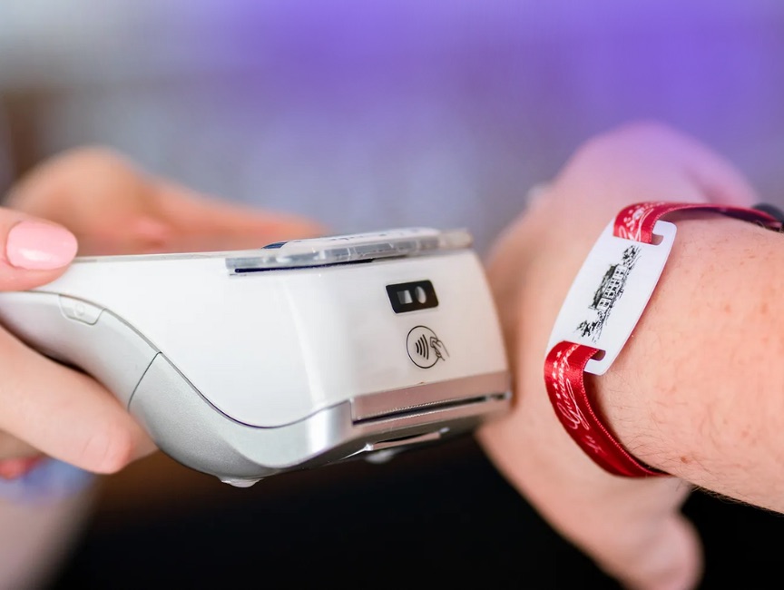 Bracelet cashless RFID pour événement